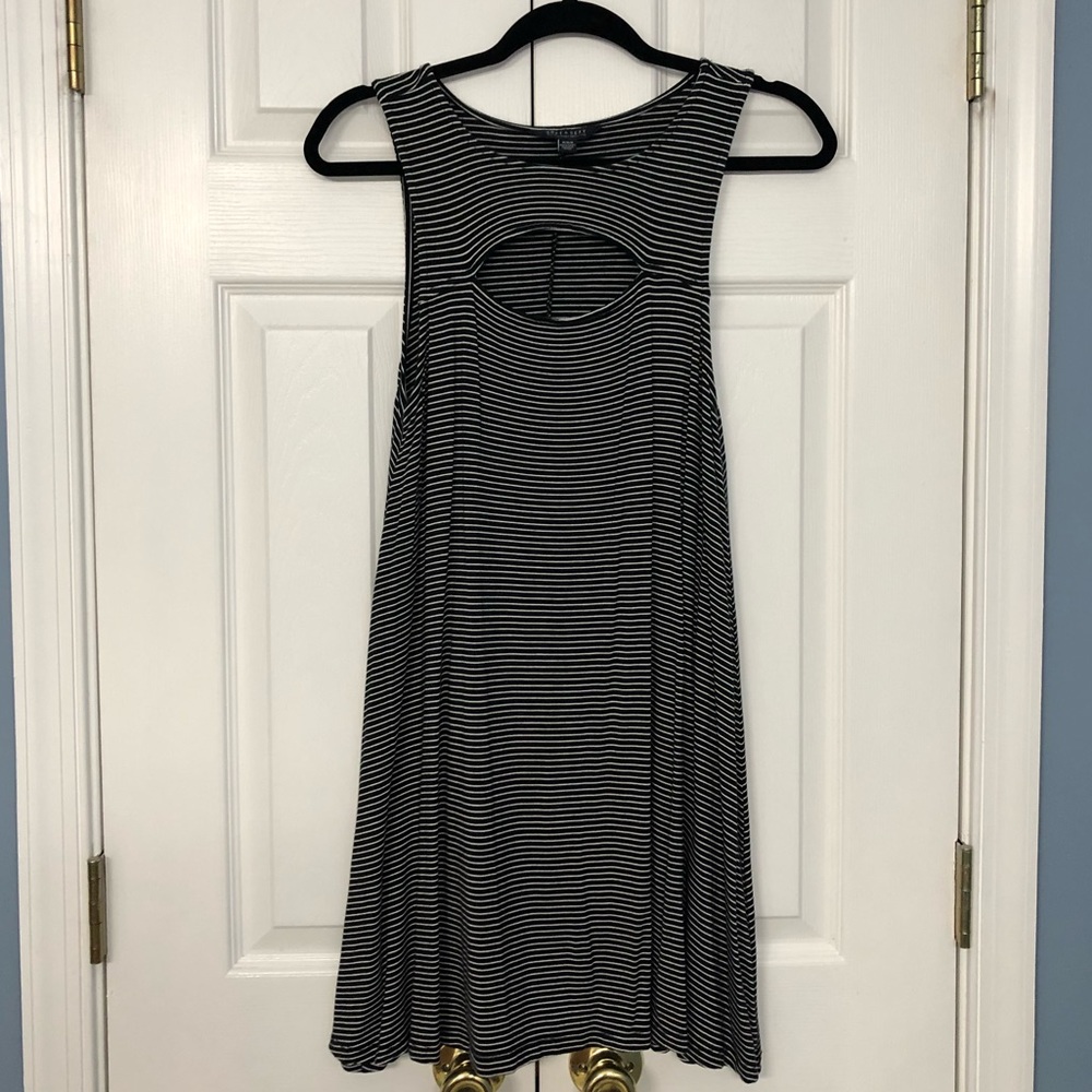 AEO Soft and Sexy Striped Dress with Open Front